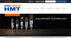 Desktop Screenshot of holemaker-technology.com